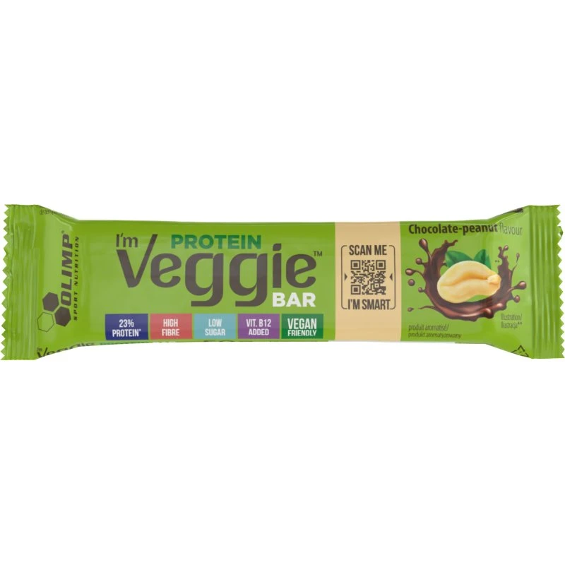 Olimp Veggie Protein Bar Schokolade-Erdnuss 50g