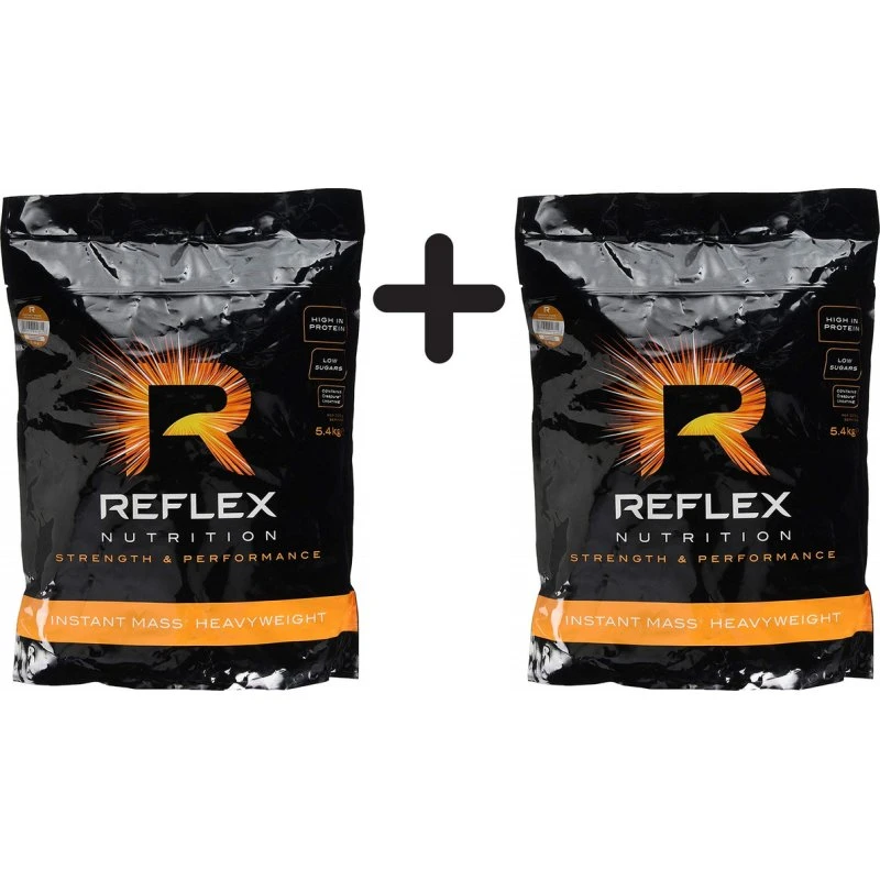 Reflex Nutrition Instant Mass Heavyweight 2x5,4kg Schokolade