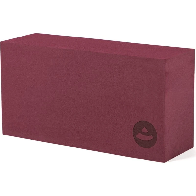 Asana Brick Kleiner EVA Yoga Block dunkelrot