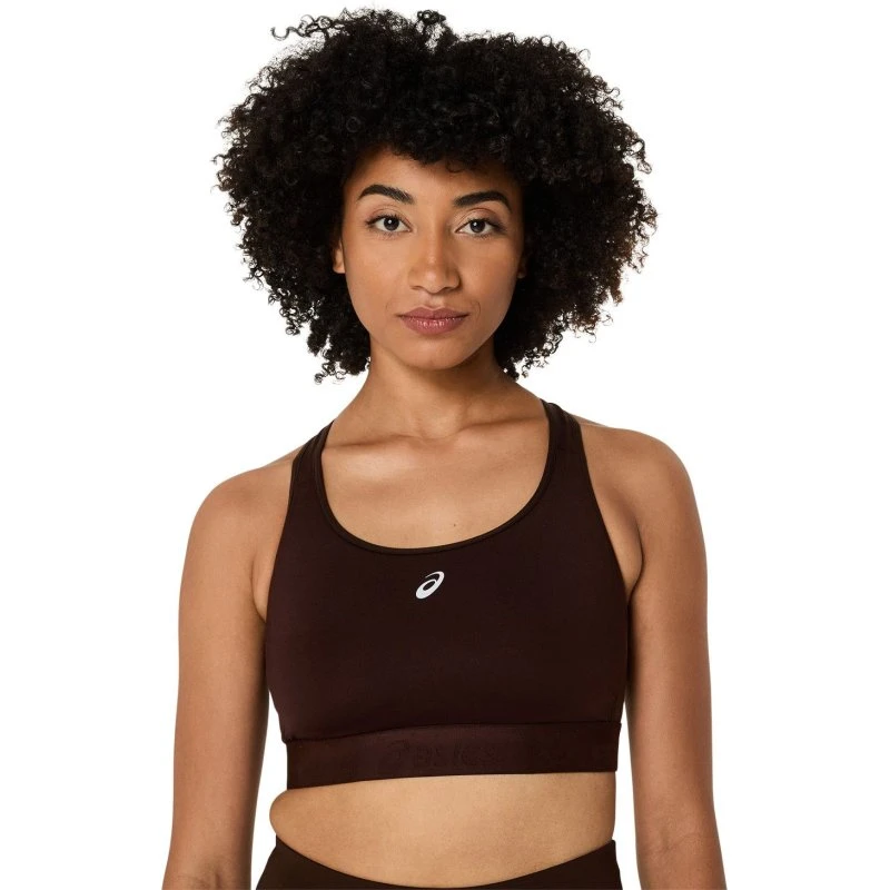 Asics Road Compression Bra Coffee XS