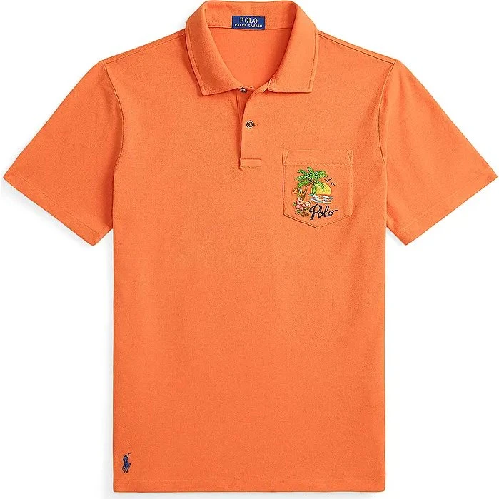 Polo Ralph Lauren Classic Fit Pocket Polo Solar Sky