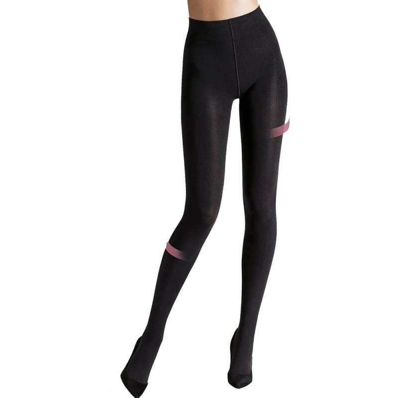 Wolford Individual 100 Leg Support Strumpfhose schwarz S