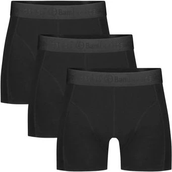 Bamboo Basics Boxershort Rico 3-Pack Schwarz