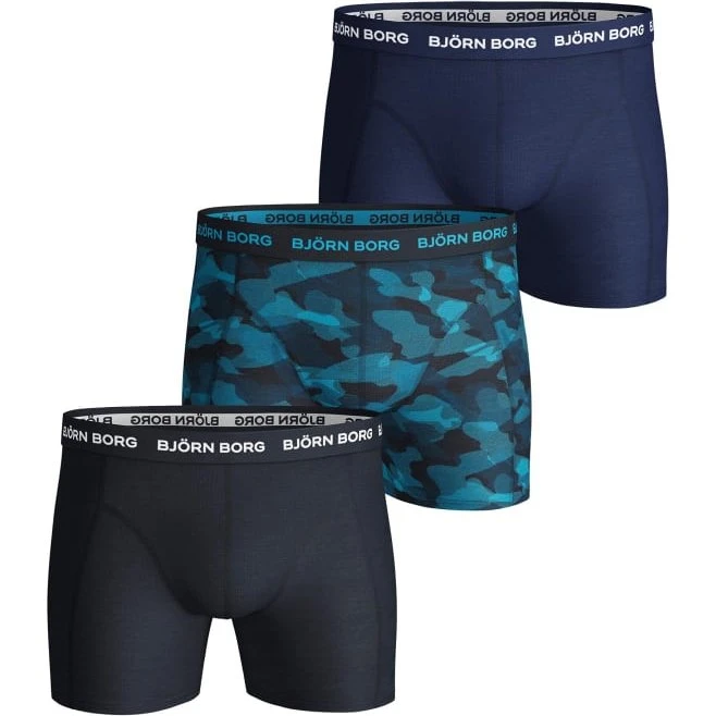 Björn Borg Organic Cotton Stretch Boxer 3er-Pack