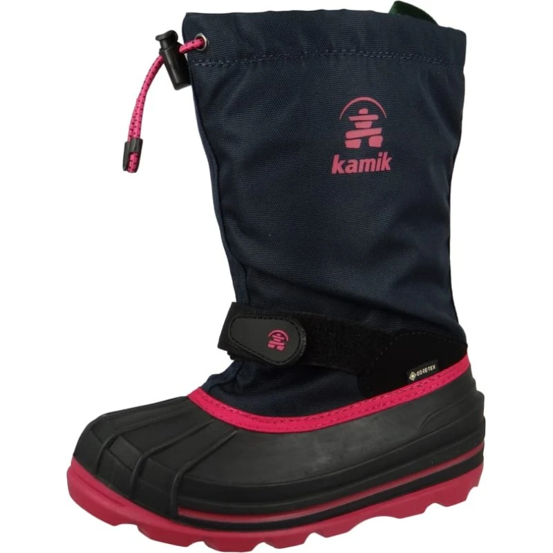 Kamik WATERBUG8G Winterstiefel Kinder Gr. 30 navy/rose