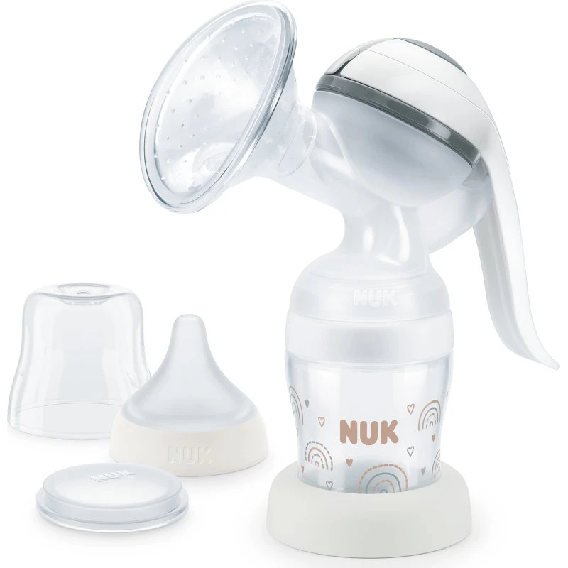 NUK Handmilchpumpe Perfect Match weiß