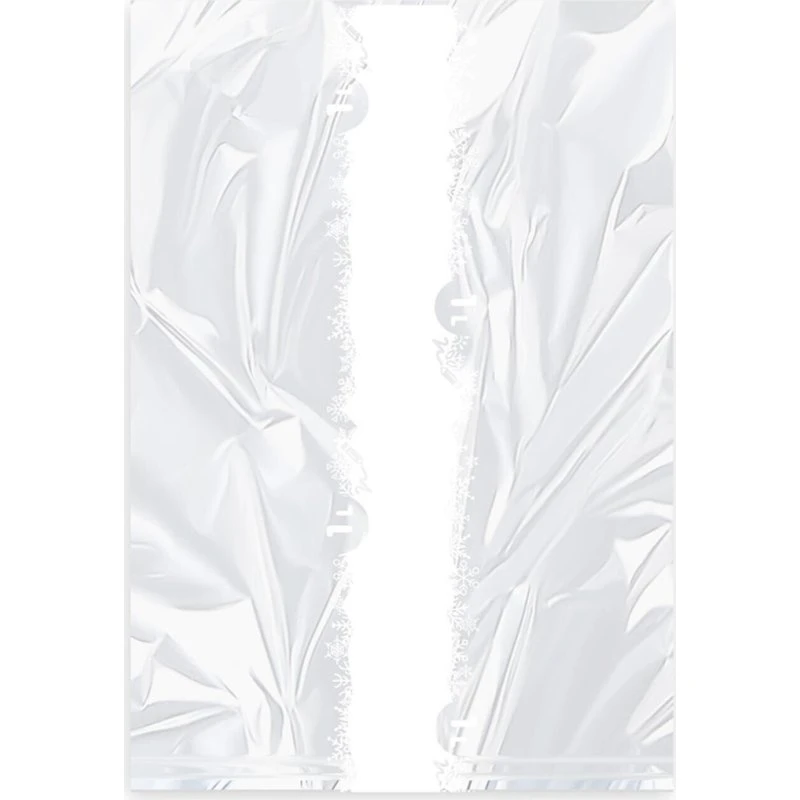 Bosch Gefrierbeutel 1–6 Liter mit Verschlussclips, LDPE, transparent-milchig