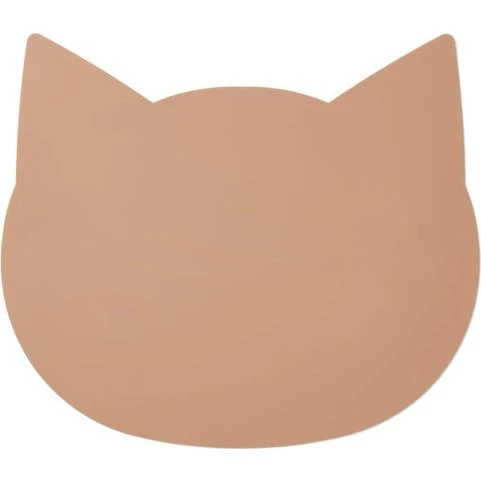 Liewood Aura Cat Dunkelrose Silikon-Platzmatte