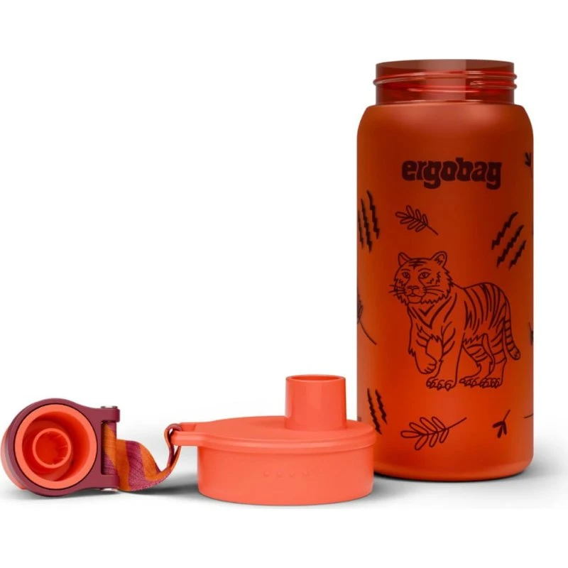 ergobag Trinkflasche Tiger 0,55 l orange