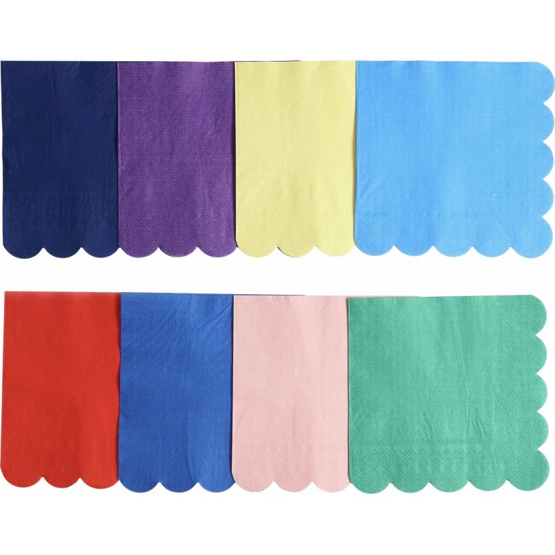 Rico Design 16 Servietten Magic Rainbow Mix