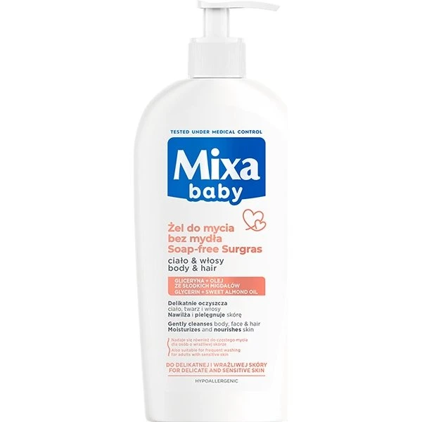Mixa Baby Sanftes 2-in-1 Shampoo & Duschgel 400 ml