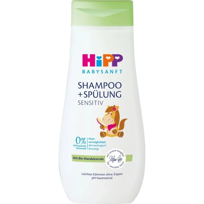 HiPP Babysanft Shampoo + Spülung Sensitiv 200 ml