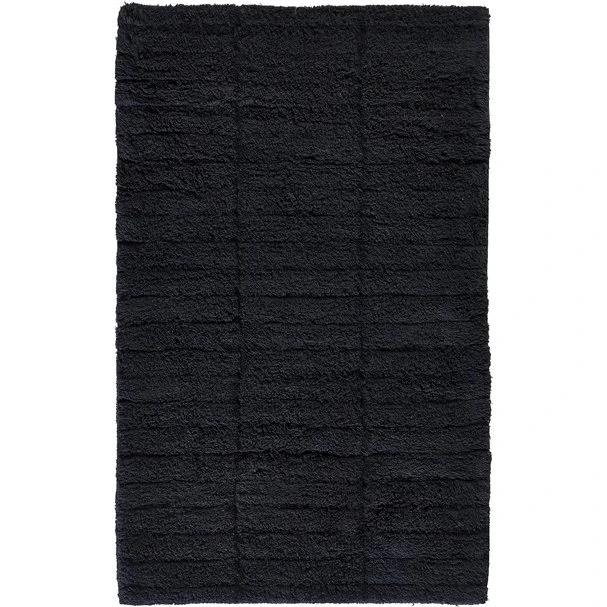 Zone Denmark Soft Tiles Badematte Schwarz 80x50 cm