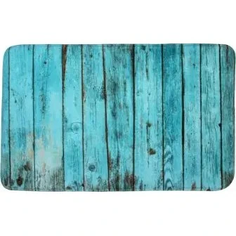 SANILO Badteppich Lumber 70 x 110 cm türkis