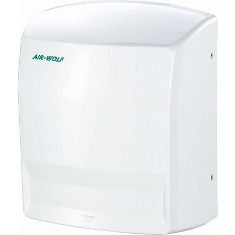 Air-Wolf Händetrockner Serie A, weiß, 302 x 253 x 152 mm