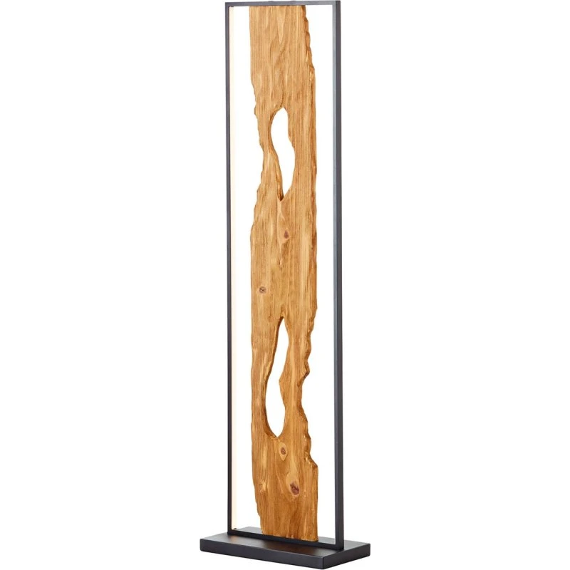 Brilliant AG Chaumont Standleuchte 120 cm schwarz/holz