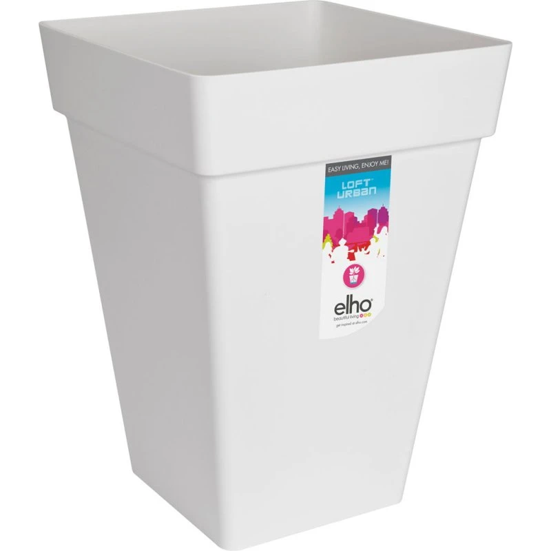 Elho Loft Urban Pflanztopf 30x30x30 cm weiß