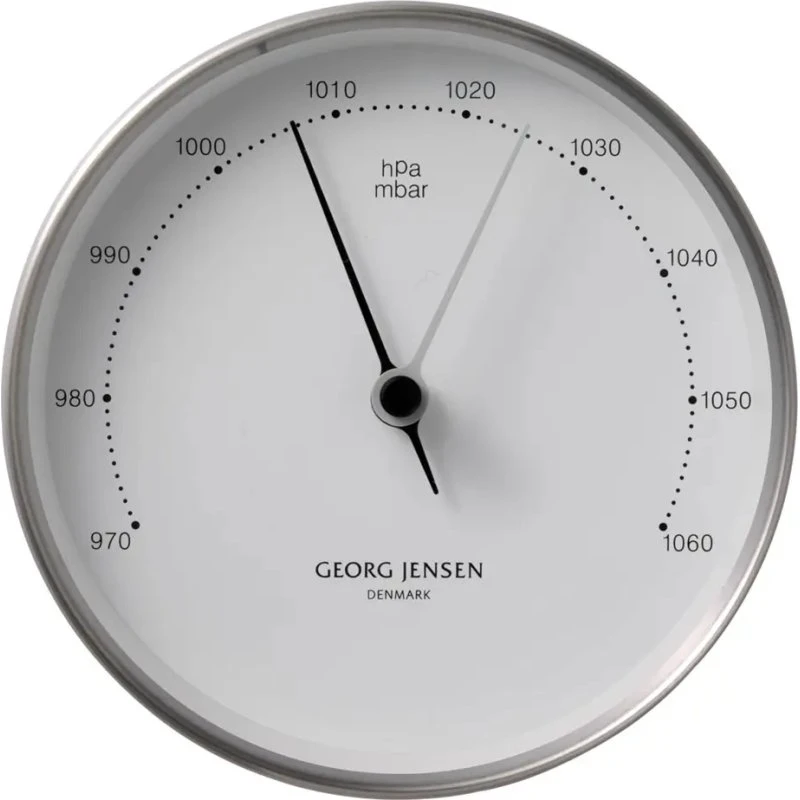 Georg Jensen Koppel Barometer 10 cm weiß