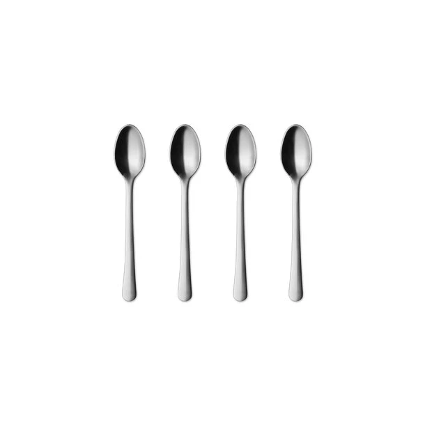 Georg Jensen Copenhagen Kaffeelöffel Set, 4 Stück