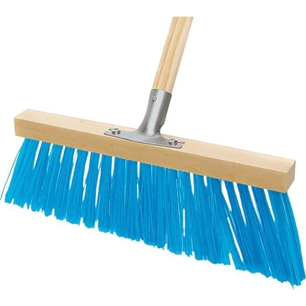 Idealspaten Winterbesen 400 mm, blau, 140 cm