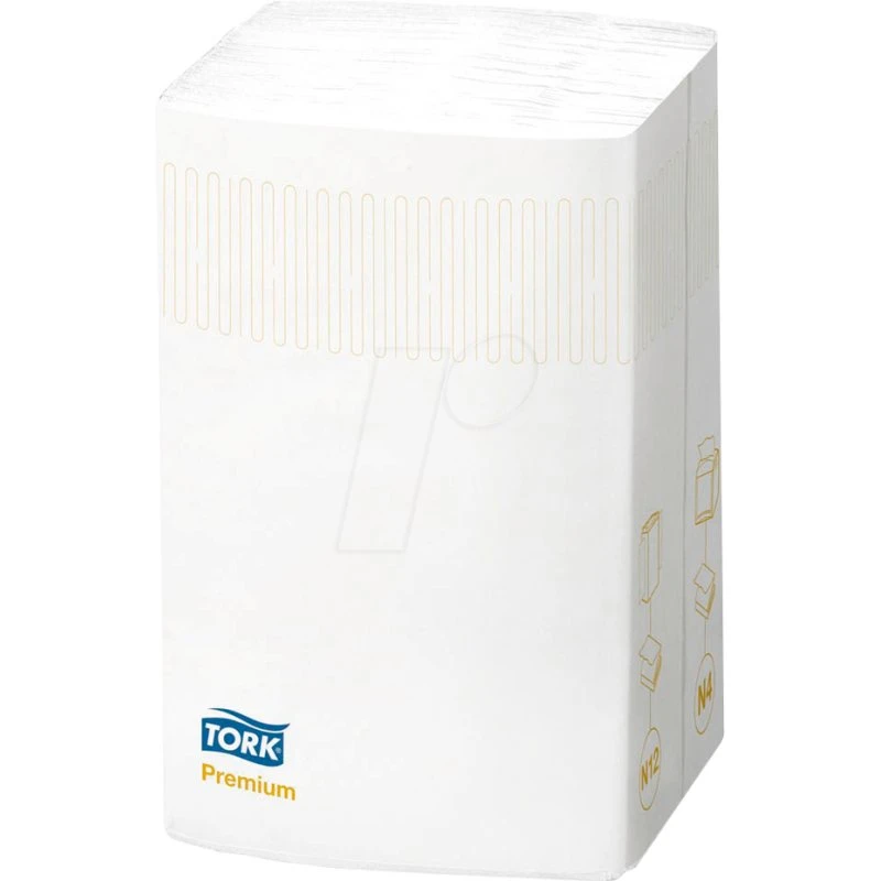 Tork Xpressnap® Extra Soft N4 2-lagig Weiß 21,3 x 16,5 cm