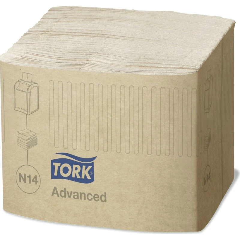 TORK Xpressnap Fit® 2-lagig Natur 16,5 x 21,3 cm (4320 Stück)