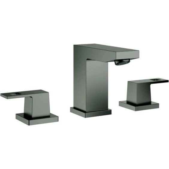 GROHE Eurocube 3-L-EH Waschtischbatterie 20351 hard graphite gebürstet