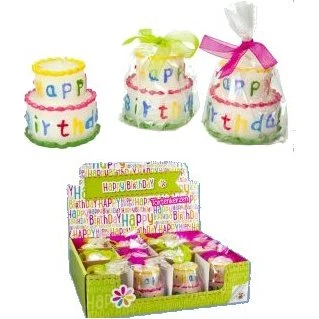 Trendhaus Happy Birthday Tortenkerze 5,5 cm