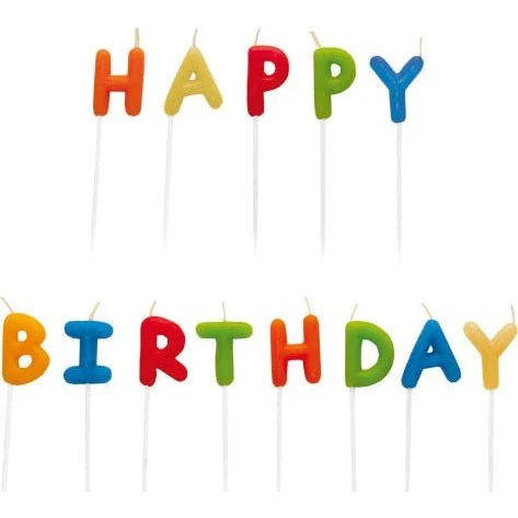 Amscan Teletubbies Happy Birthday Kerzenset bunt