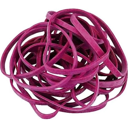 WIHEDÜ Gummibänder 130x10 mm rot 1000 g