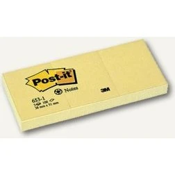 Post-it Haftnotizen Gelb 38x51 mm, 12 Blöcke