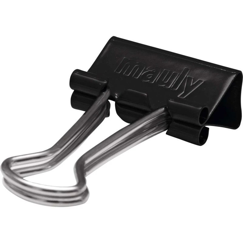 mauly 214 Foldback-Klammer 19 mm schwarz