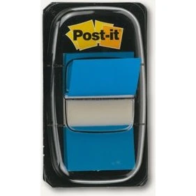 Post-it Index Haftstreifen 25,4 x 43,2 mm, blau, 50 Stück