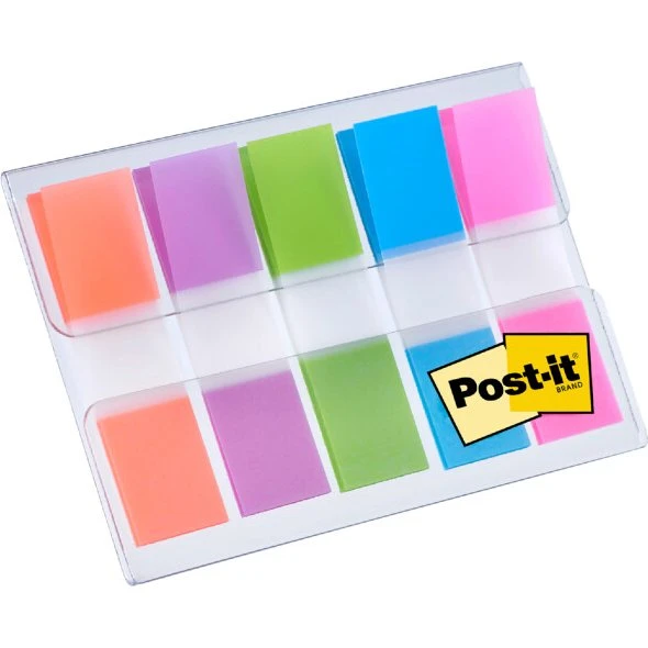 Post-it Index Haftstreifen Mini, 11,9 x 43,2 mm, 100 Stück