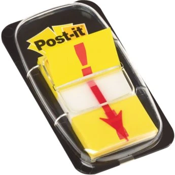 Post-it Index Haftstreifen Gelb 25,4 x 43,2 mm, 50 Stück