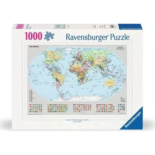 Ravensburger Politische Weltkarte Puzzle 1000 Teile