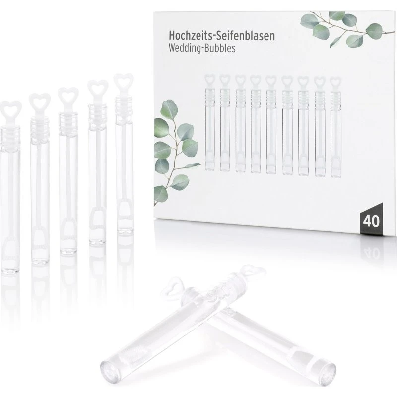 Nordstern Seifenblasen Hochzeit Set 40er Pack