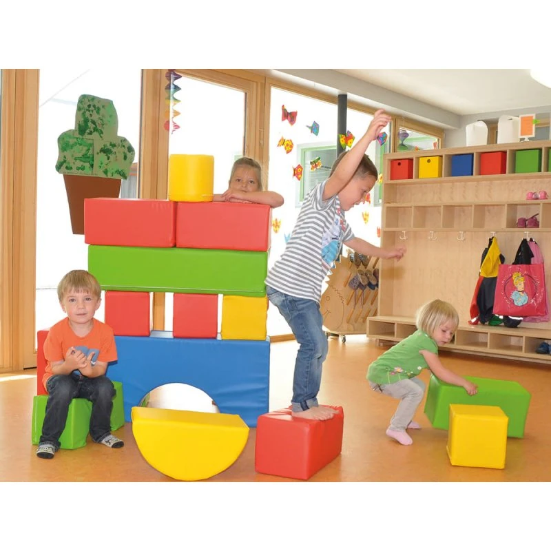 Eduplay Soft Bausteine Set, 14 Stück, für U3-Bereich