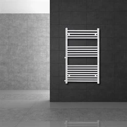 LuxeBath Badheizkörper 600x1200 mm weiß Seitenanschluss