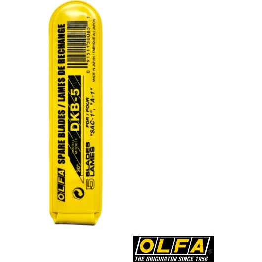 OLFA DKB-5 30° Abbrechklingen 5er Set für SAC-1