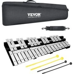 VEVOR Glockenspiel-Xylophon-Set 30 Töne mit Schlägeln & Tragetasche