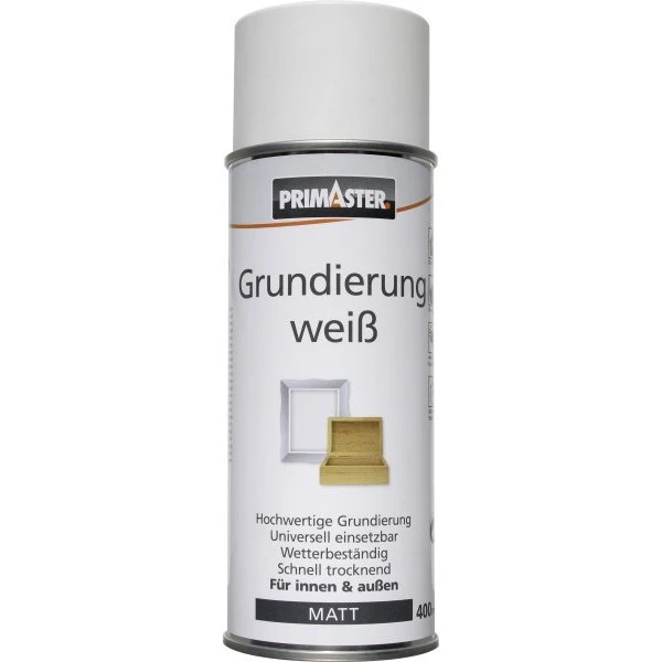 Primaster Lackspray Grundierung 400 ml weiß