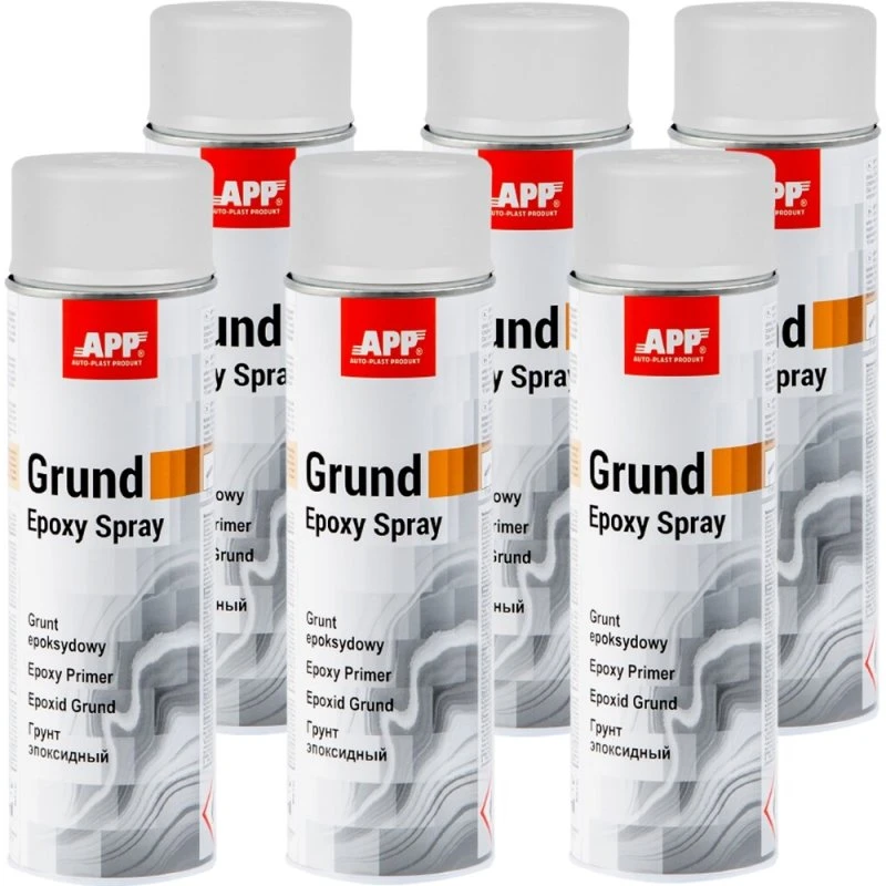 APP Epoxy Primer Spray 500ml hellgrau 1K