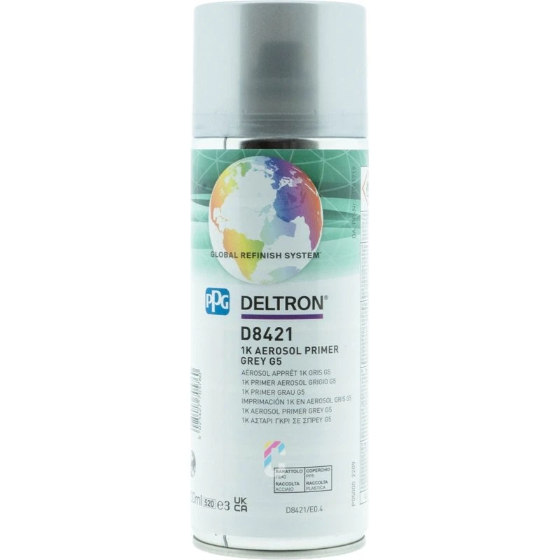 PPG D8421 1K Primer Hellgrau G5 Spraydose