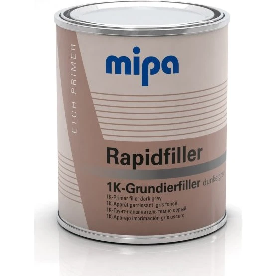 Mipa Rapidfiller Dunkelgrau 1K Korrosionsschutz-Grundierung (1 L)