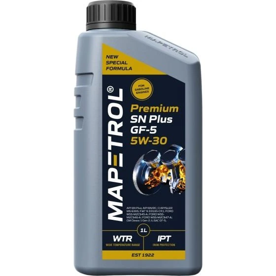 Mapetrol Premium SN Plus GF-5 5W-30 1 Liter