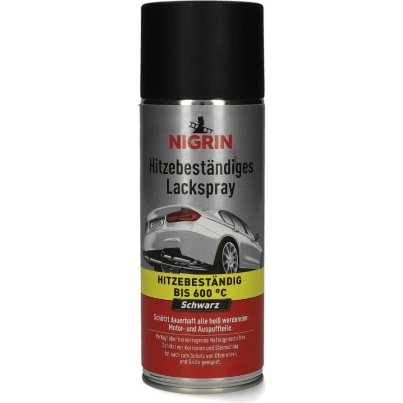 Nigrin Hitzebeständiges Lackspray schwarz 400 ml