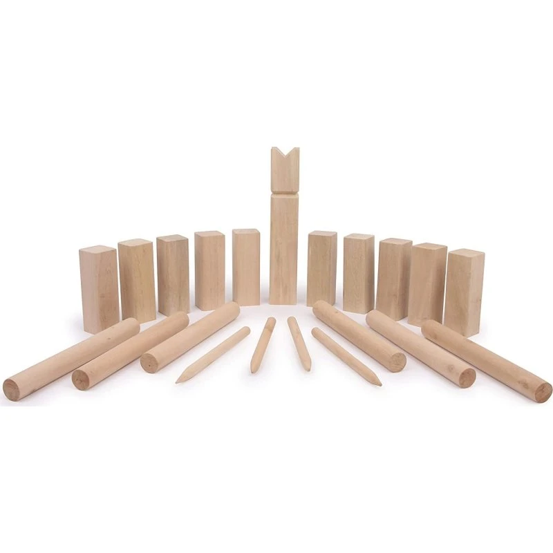 Sena Kubb Wikingerschach 21Tlg aus Holz