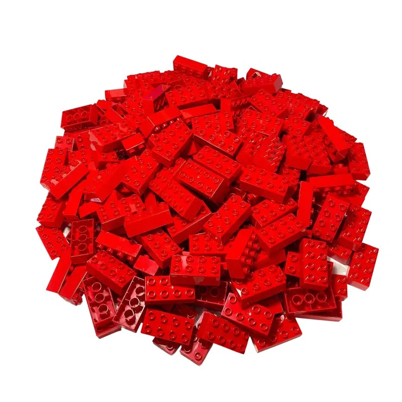 LEGO DUPLO 2x4 Rot 40er Set ab 18 Monaten