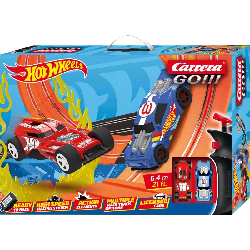 Carrera GO!!! Hot Wheels 6,4 Rennbahn